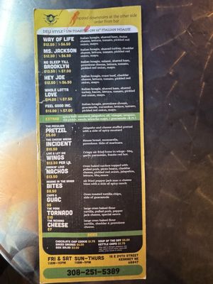 Menu photo 2 The Other Side Kearney, NE Menu photo 2 The Other Side Kearney, NE