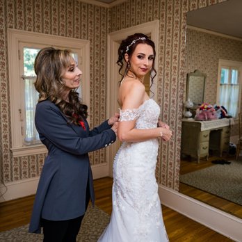 Lindley-Scott House - My mom and I in the bridal suite - Venues & Event Spaces Near Me - Azusa, California