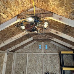 Charter Electric - Interior light with fan.