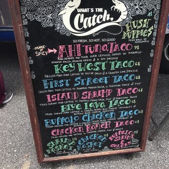 What's the Catch - Menu - Food Trucks Near Me - Jacksonville Beach, Florida What's the Catch - Menu - Food Trucks Near Me - Jacksonville Beach, Florida