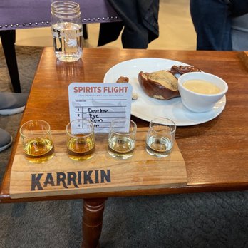 Karrikin Spirits - Spirits flight. - Bars Near Me - Cincinnati, Ohio