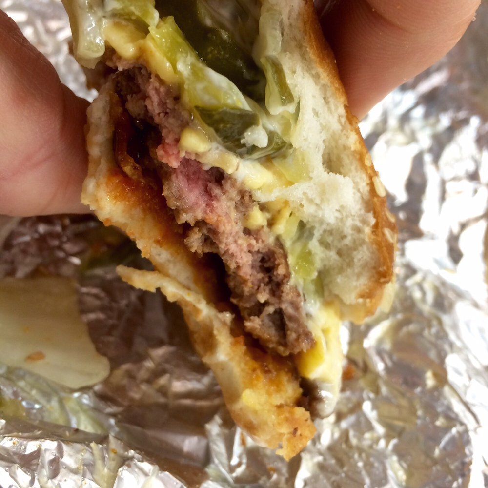 Five Guys - Another undercooked burger - Burgers Near Me - Florissant, Missouri Five Guys - Another undercooked burger - Burgers Near Me - Florissant, Missouri