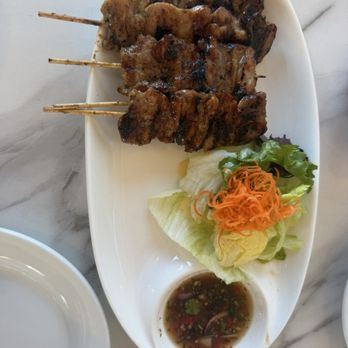 Dara Thai - Thai BBQ Pork Skewer - Thai Near Me - Belmont, California