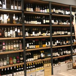 Cap, Cork & Cellar - Wine wall.