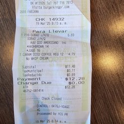 Burger King - What i ordered was a bacon tostada with eggs and cheese on wheat bread.