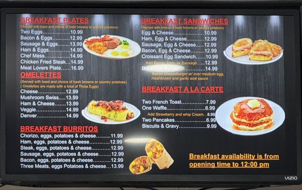 Menu photo 3 Oak Shores Malt Shop Campo, CA