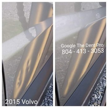 The Dent Pro - Multiple dents on a door. - Mobile Dent Repair Near Me