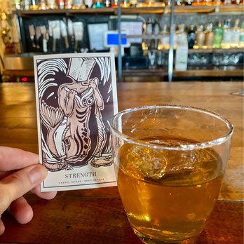 Chapel Tavern - My tarot card (coaster?) and Si-Te-Cah cocktail - Cocktail Bars Near Me - Reno, Nevada Chapel Tavern - My tarot card (coaster?) and Si-Te-Cah cocktail - Cocktail Bars Near Me - Reno, Nevada