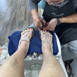 Creative Nails & Beyond - Royal pedi. Highly recommend. Thanks Lee.