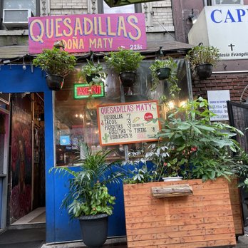 Quesadillas Doña Maty - the outside of a restaurant - Mexican Near Me - New York, New York Quesadillas Doña Maty - the outside of a restaurant - Mexican Near Me - New York, New York