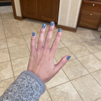 Kim's Nails - My nails ONE FULL WEEK after getting a basic manicure!!!! Simply amazing - Nail Salons Near Me - Bartlett, Tennessee