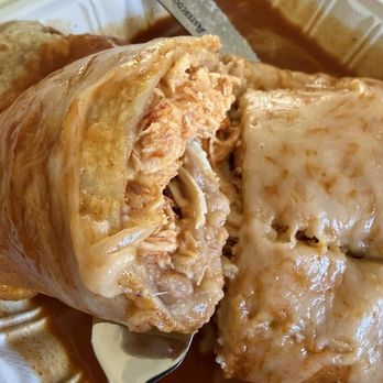 Los Potros - Shredded chicken Burrito Famoso (wet burrito) - Mexican Near Me - Tracy, California Los Potros - Shredded chicken Burrito Famoso (wet burrito) - Mexican Near Me - Tracy, California