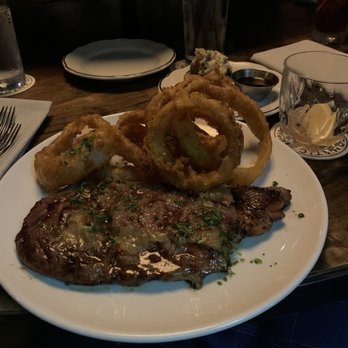 Automatic Seafood and Oysters - 12 oz Prime Ribeye with Onion Rings - Seafood Near Me - Birmingham, Alabama Automatic Seafood and Oysters - 12 oz Prime Ribeye with Onion Rings - Seafood Near Me - Birmingham, Alabama