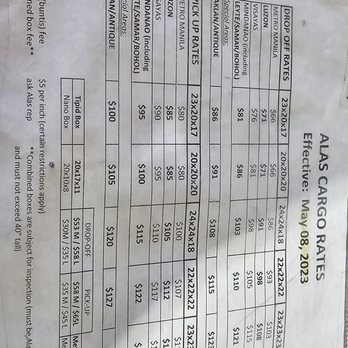 Alas Cargo - 3.1.2025 - Shipping Centers Near Me - Union City, California Alas Cargo - 3.1.2025 - Shipping Centers Near Me - Union City, California