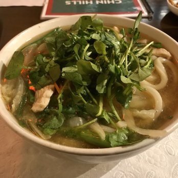 Chin Hills - Chicken Udon Soup - Korean Near Me - Kenmore, New York