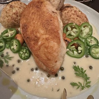 Clayton Club - Chicken dish - Lounges Near Me - Sacramento, California