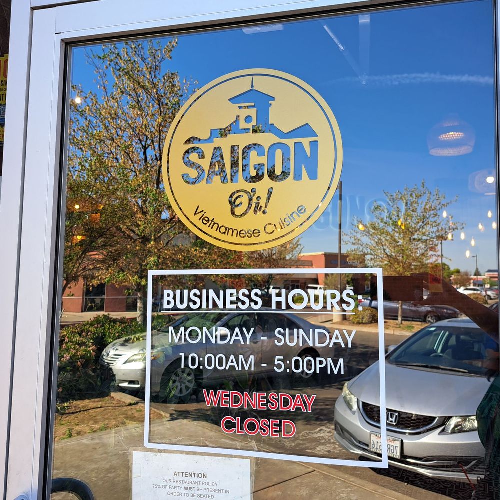 Saigon Oi - Hours 10 AM to 5 PM Thu to Tue. Closed on Wednesdays. - Vietnamese Near Me - Sacramento, California