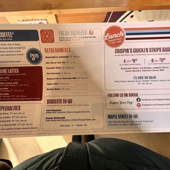 Maple Street Biscuit Company - Madison - Menu - Breakfast & Brunch Near Me - Madison, Alabama