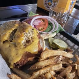 Chesapeake Chicken Sandwich with Fries