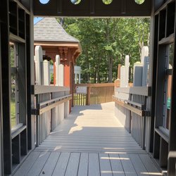 Rec Park - Amazing playground. We sat in little house in shade while our boy played