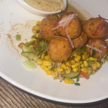 Cooper’s Hawk - Crab fritters - Desserts Near Me - Surprise, Arizona Cooper’s Hawk - Crab fritters - Desserts Near Me - Surprise, Arizona