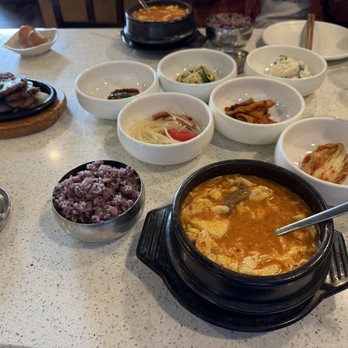 Chung Dam Tofu - C1. BBQ Beef Short Rib (Galbi) with Tofu Soup - Korean Near Me - Artesia, California Chung Dam Tofu - C1. BBQ Beef Short Rib (Galbi) with Tofu Soup - Korean Near Me - Artesia, California