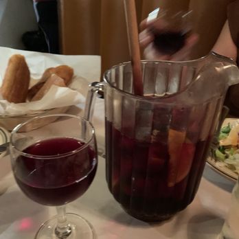 Sevilla Restaurant & Bar - A pitcher of red sangria - Spanish Near Me - New York, New York Sevilla Restaurant & Bar - A pitcher of red sangria - Spanish Near Me - New York, New York