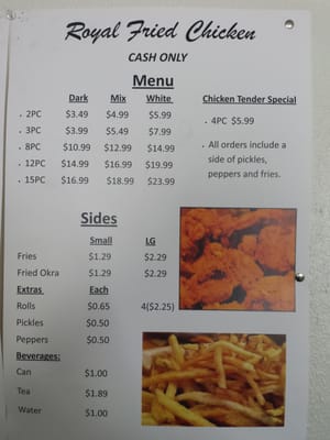 Menu photo 8 Royal's Fried Chicken Cedar Hill, TX Menu photo 8 Royal's Fried Chicken Cedar Hill, TX