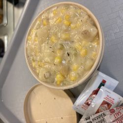 UCSD Medical Center Cafeteria - Corn chowder