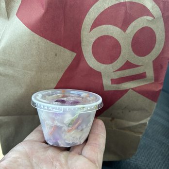 Toxic Burger - Extremely small coleslaw for $5.00!! - Chicken Wings Near Me - Eugene, Oregon