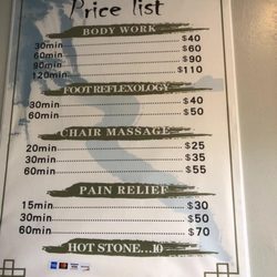 Jade Spa - Foot massage have new price is $35 for one hour and $25 for half hour. And we offer the service with the girl-therapist and guys- therapist.