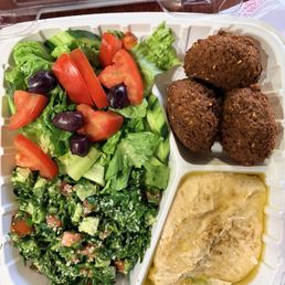 falafel plate falafel plate