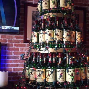The Blind Pig - Jameson Bottles Christmas Tree for the holidays! - Bars Near Me - Cincinnati, Ohio