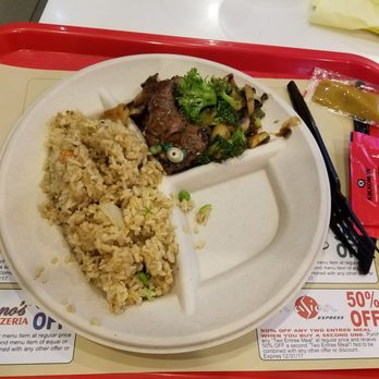 Pan Asian Express - This is what you get for $10.80 -  Broccoli Beef - Pan Asian Near Me - Las Vegas, Nevada