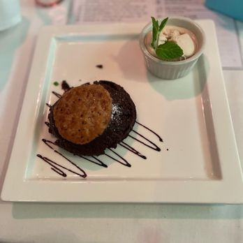Bayside Restaurant - Chocolate Cake - New American Near Me - Newport Beach, California