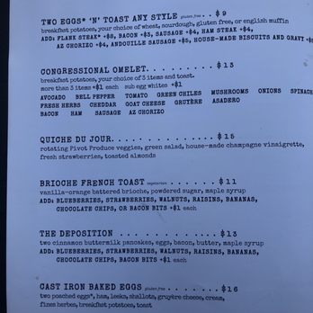 Cup Cafe - Menu - New American Near Me - Tucson, Arizona