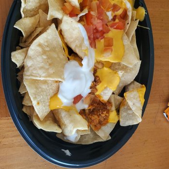 Taco Bell - Nacho Bell Naked? How is this even close to being adequate? This Taco Bell used to be good but it has gone down hill fast. - Fast Food Near Me - Reno, Nevada Taco Bell - Nacho Bell Naked? How is this even close to being adequate? This Taco Bell used to be good but it has gone down hill fast. - Fast Food Near Me - Reno, Nevada