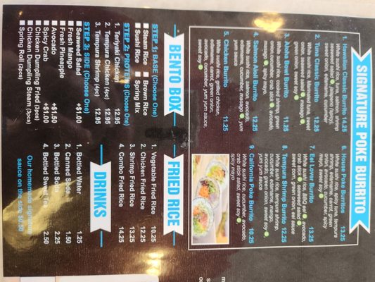 Menu photo 2 No1 Poke Bowl Fort Mill, SC Menu photo 2 No1 Poke Bowl Fort Mill, SC