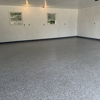 TSR Concrete Coatings - Our finished garage floor. - Masonry/Concrete Near Me - Rock Island, Illinois TSR Concrete Coatings - Our finished garage floor. - Masonry/Concrete Near Me - Rock Island, Illinois