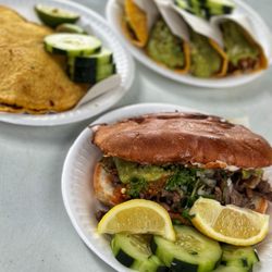 Taqueria El Poblano Estilo Tijuana - Mulita Quesa-Torta Taco