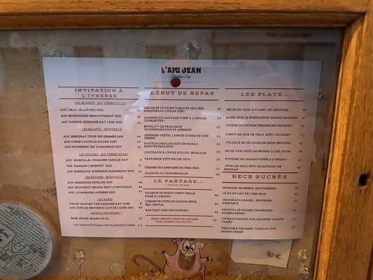Menu photo 3 L'Ami Jean Paris, 75