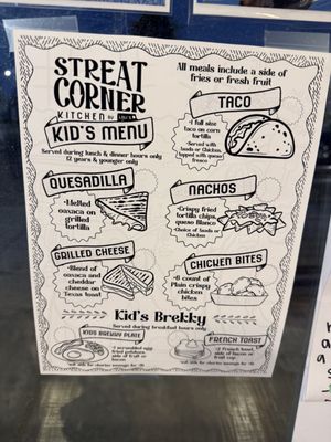 Menu photo 2 Street Corner Kitchen Corpus Christi, TX