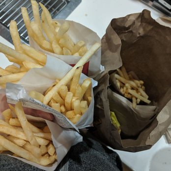 McDonald's - 2 medium fries = 6 small fries apparently - Fast Food Near Me - Sagamore Beach, Massachusetts