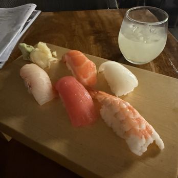 Izakaya Masuya - 5 nigiri sampler - Izakaya Near Me - Sydney, NSW