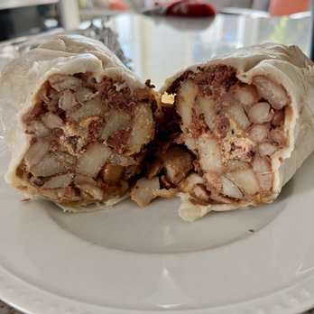 Mr Taco - Breakfast burrito with chorizo - Mexican Near Me - Los Banos, California