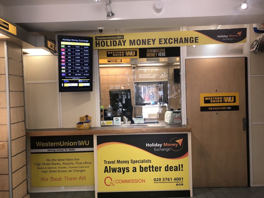 HOLIDAY MONEY EXCHANGE LTD 48 Tottenham Ct Rd, London, United Kingdom