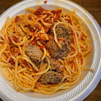 Costas - Baked Spaghetti, I cut up meatball, this stuff good - Mediterranean Near Me - Birmingham, Alabama Costas - Baked Spaghetti, I cut up meatball, this stuff good - Mediterranean Near Me - Birmingham, Alabama