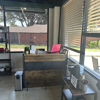 Upper End Salon - Check in counter - Hair Salons Near Me - Wylie, Texas Upper End Salon - Check in counter - Hair Salons Near Me - Wylie, Texas