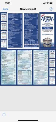 Menu photo 4 Aegea West Douglaston, NY