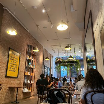 Devoción - Seating inside can get crowded- 2 seater tables - Cafes Near Me - New York, New York